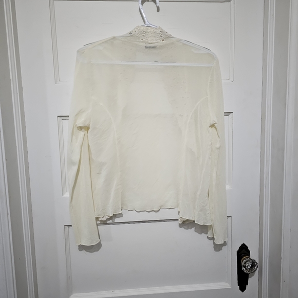 Marconi beaded lace sheer cottage core - Picture 4 of 4